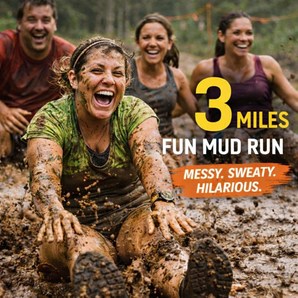Muddy Buffalo 2026 — Fun Course 3 Mile